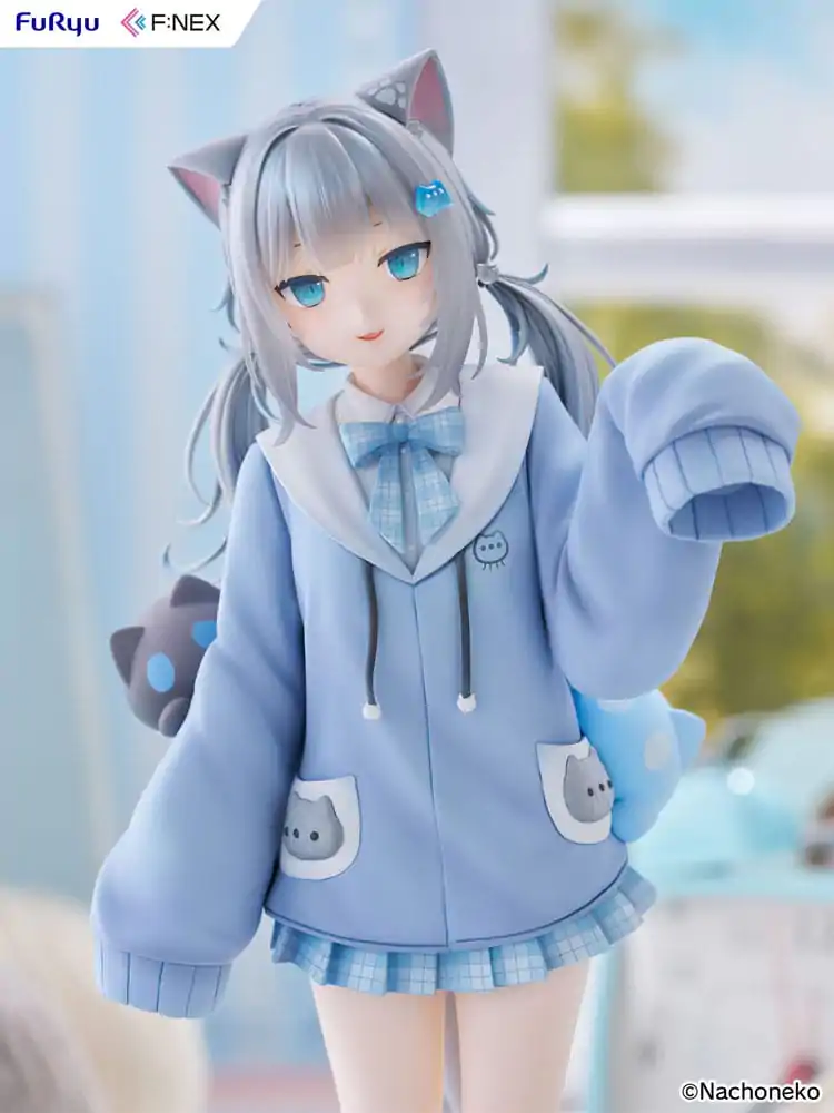 Virtual YouTuber F:NEX PVC Figura 1/7 Nachoneko 24 cm fotografija izdelka