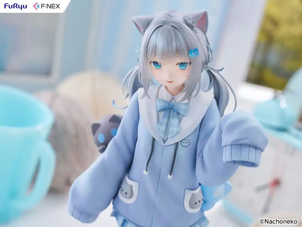Virtual YouTuber F:NEX PVC Figura 1/7 Nachoneko 24 cm fotografija izdelka