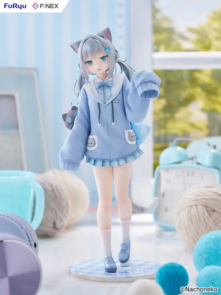 Virtual YouTuber F:NEX PVC Figura 1/7 Nachoneko 24 cm fotografija izdelka