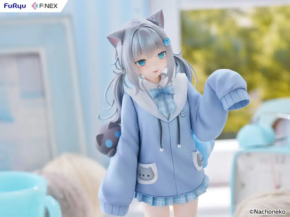 Virtual YouTuber F:NEX PVC Figura 1/7 Nachoneko 24 cm fotografija izdelka