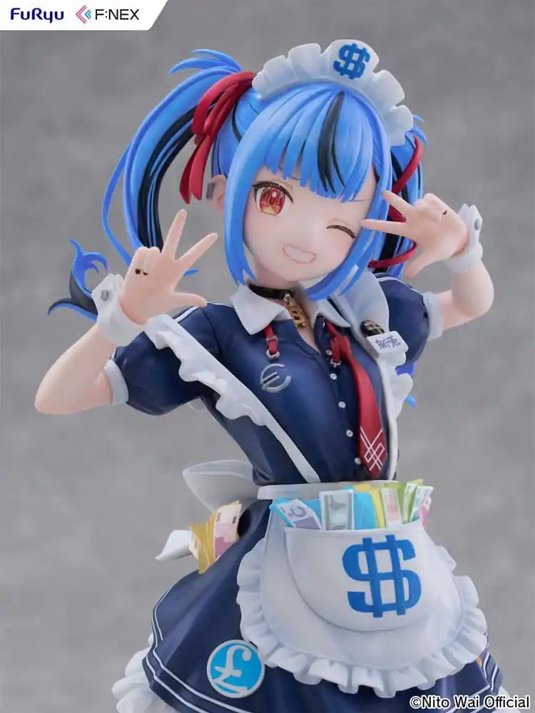 Virtual YouTuber F:NEX PVC Kip 1/7 Nito Wai 24 cm fotografija izdelka