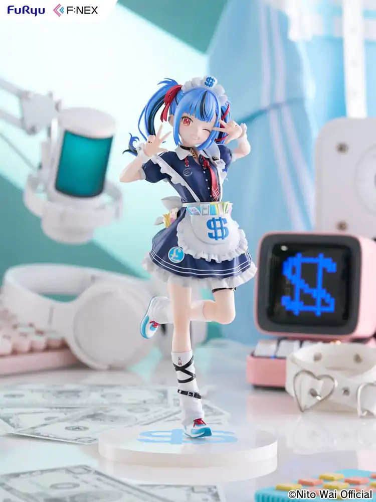 Virtual YouTuber F:NEX PVC Kip 1/7 Nito Wai 24 cm fotografija izdelka