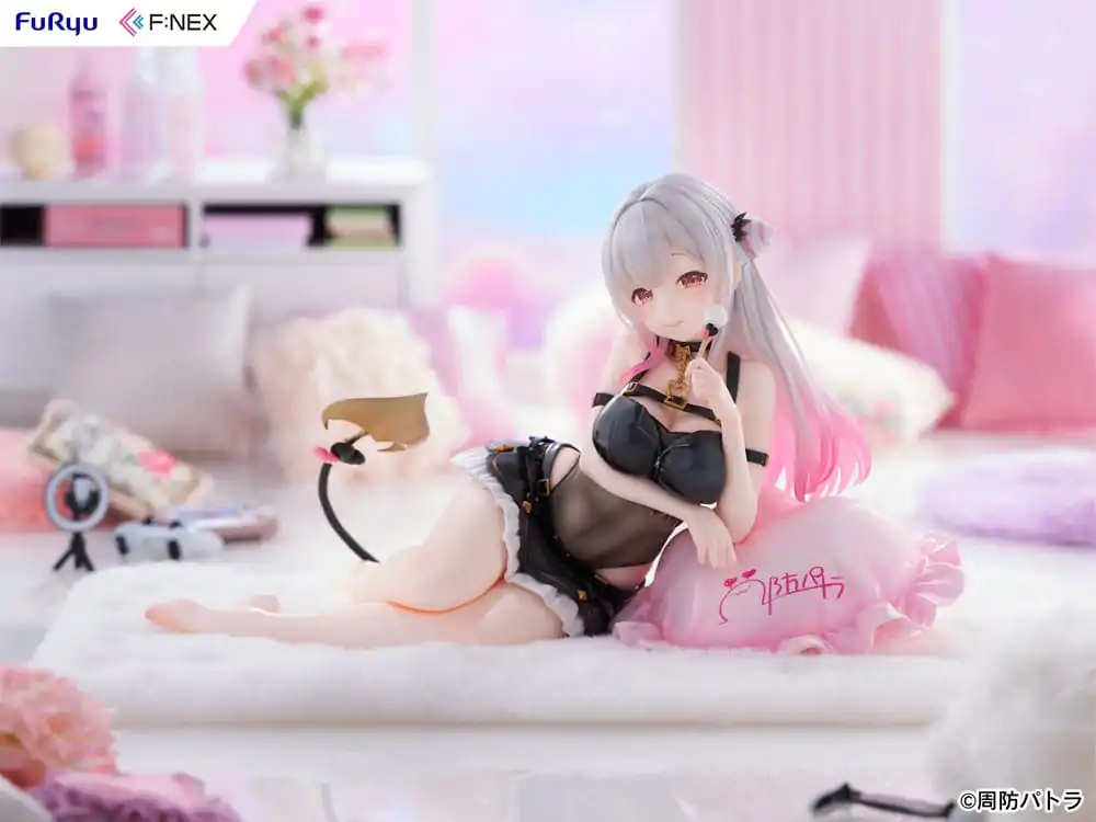 Virtualni YouTuber F:NEX PVC kip 1/7 Patra Suou Gaming Outfit Ver. 13 cm fotografija izdelka