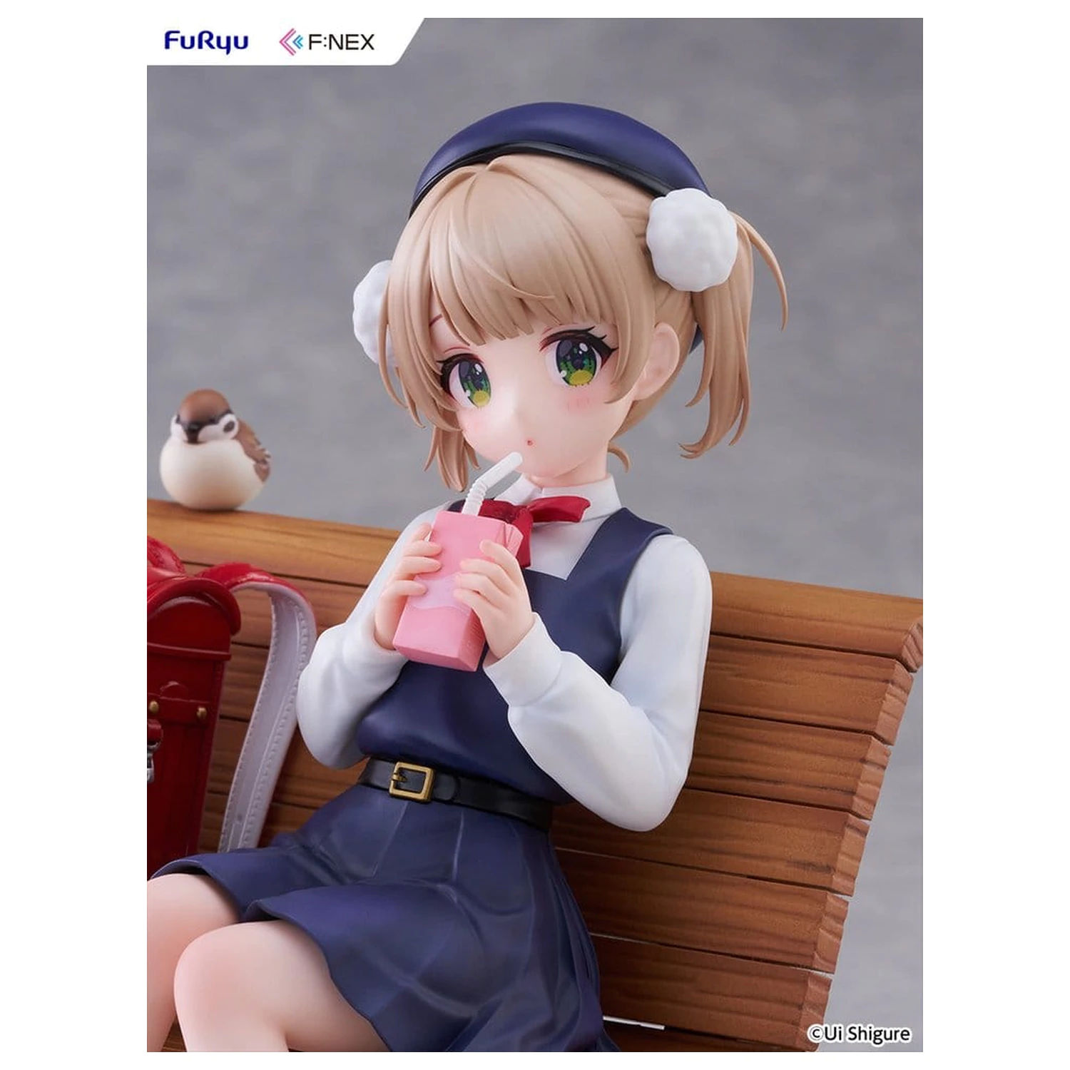 Virtual YouTuber F:NEX PVC figura 1/7 Shigure Ui (9 years old) 14 cm fotografija izdelka