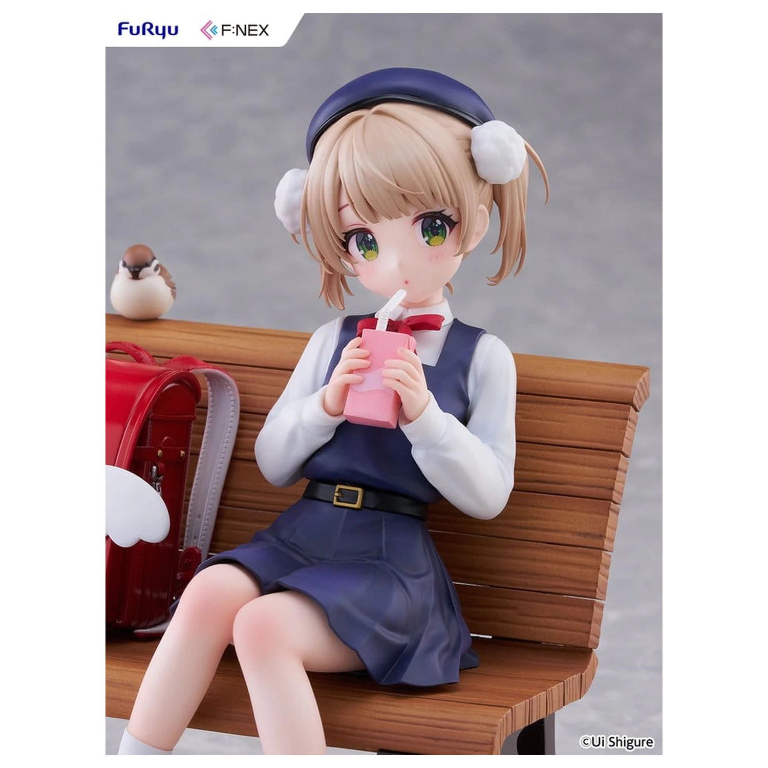 Virtual YouTuber F:NEX PVC figura 1/7 Shigure Ui (9 years old) 14 cm fotografija izdelka