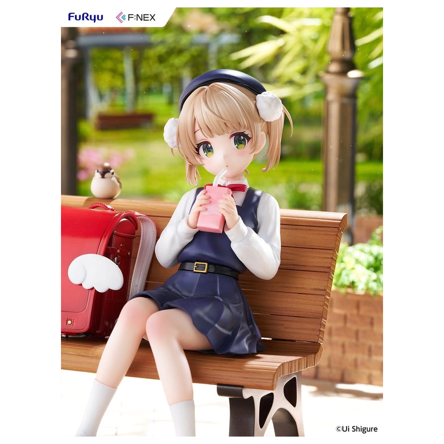 Virtual YouTuber F:NEX PVC figura 1/7 Shigure Ui (9 years old) 14 cm fotografija izdelka