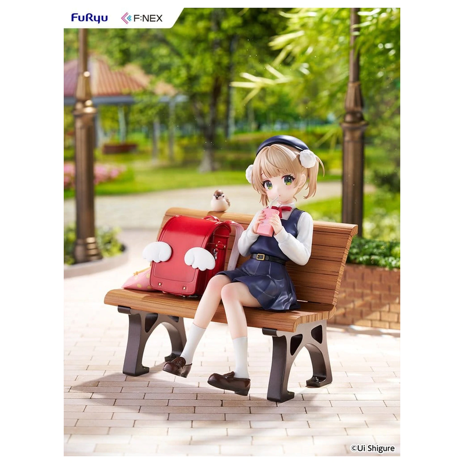 Virtual YouTuber F:NEX PVC figura 1/7 Shigure Ui (9 years old) 14 cm fotografija izdelka