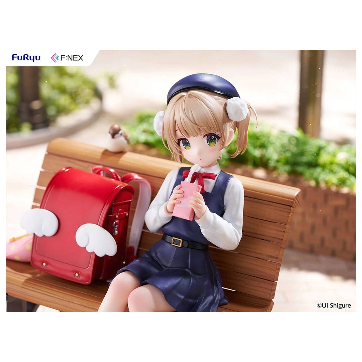 Virtual YouTuber F:NEX PVC figura 1/7 Shigure Ui (9 years old) 14 cm fotografija izdelka