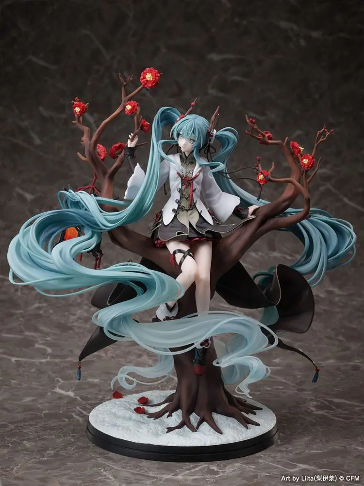 Vocaloid PVC kip 1/7 Hatsune Miku 2022 Chinese New Year Ver. 30 cm fotografija izdelka