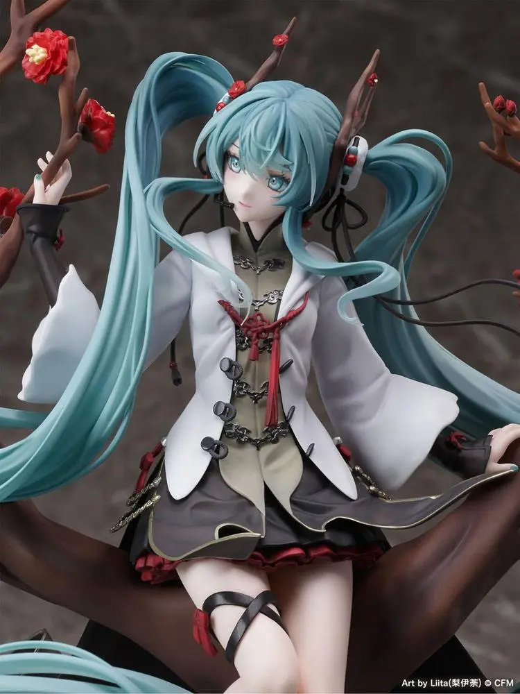 Vocaloid PVC kip 1/7 Hatsune Miku 2022 Chinese New Year Ver. 30 cm fotografija izdelka