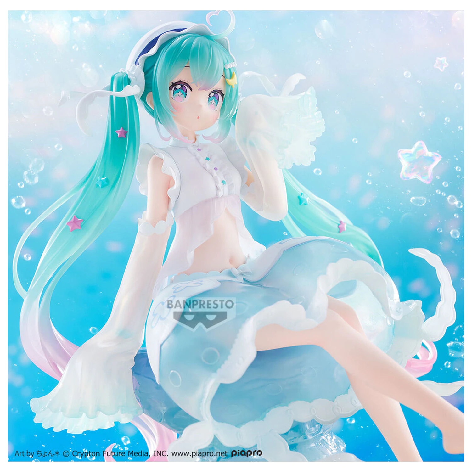 Vocaloid Clearluxe Jellyfish Hatsune Miku figura 20cm fotografija izdelka