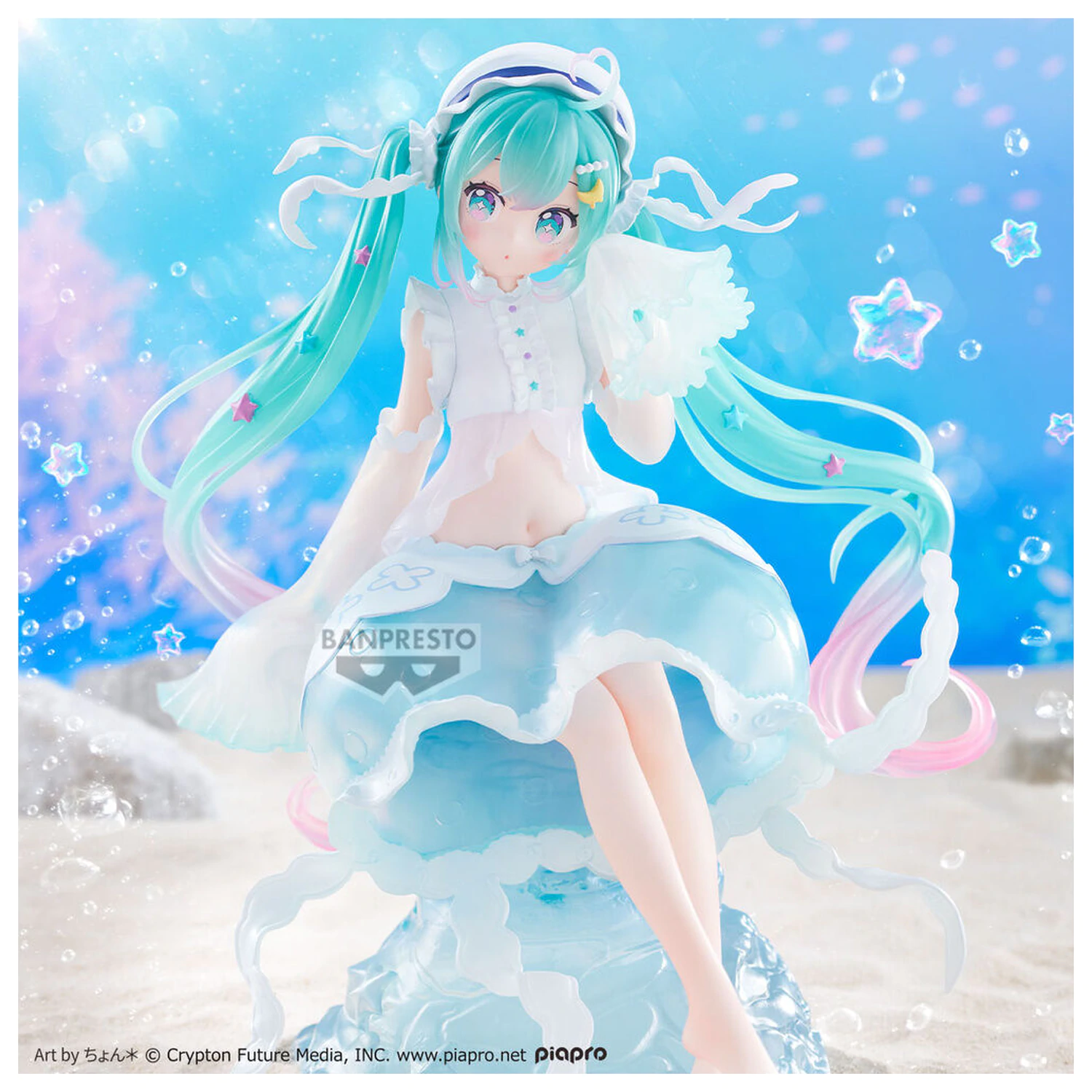 Vocaloid Clearluxe Jellyfish Hatsune Miku figura 20cm fotografija izdelka