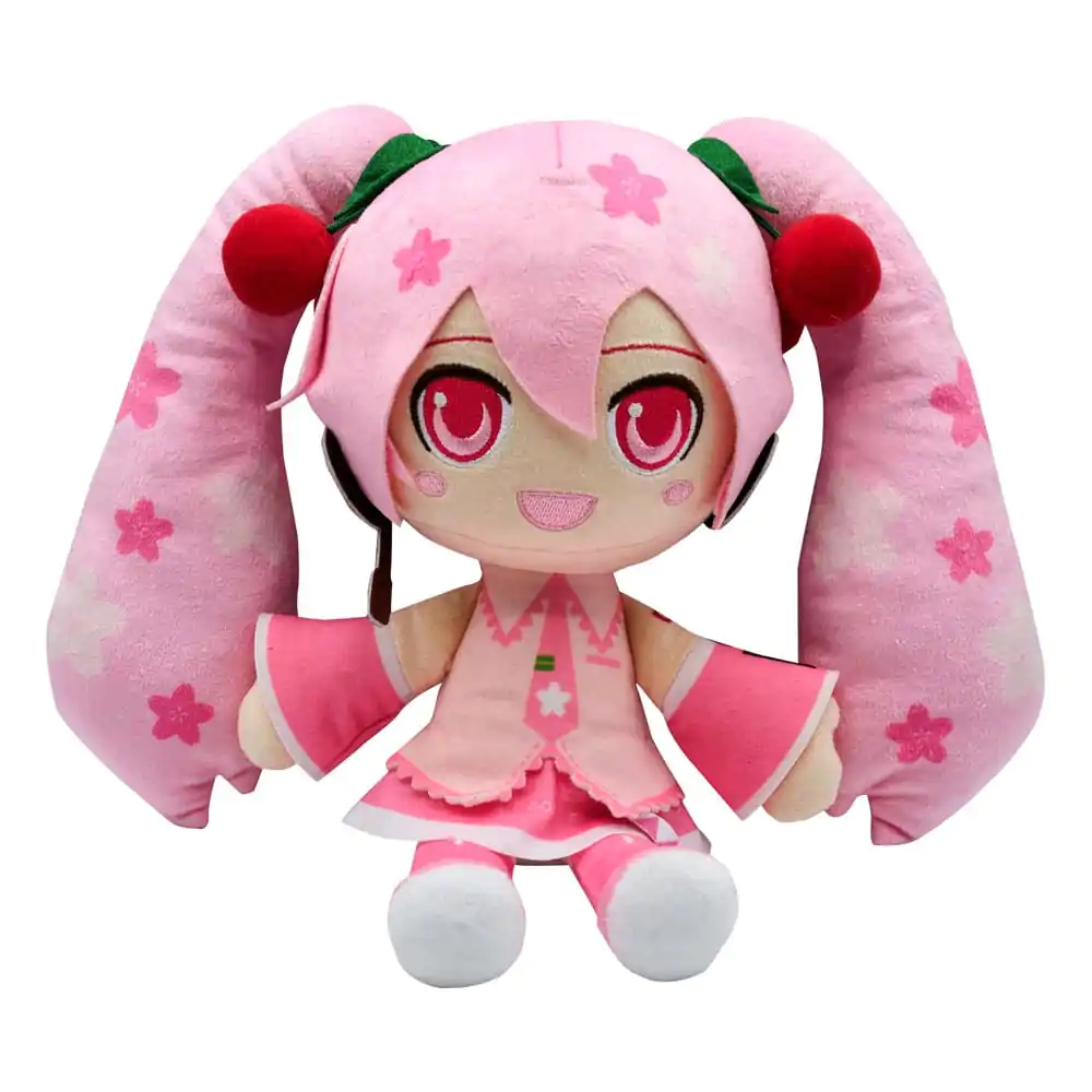 Vocaloid Cuteforme plišasta figura Sakura Miku 28 cm fotografija izdelka