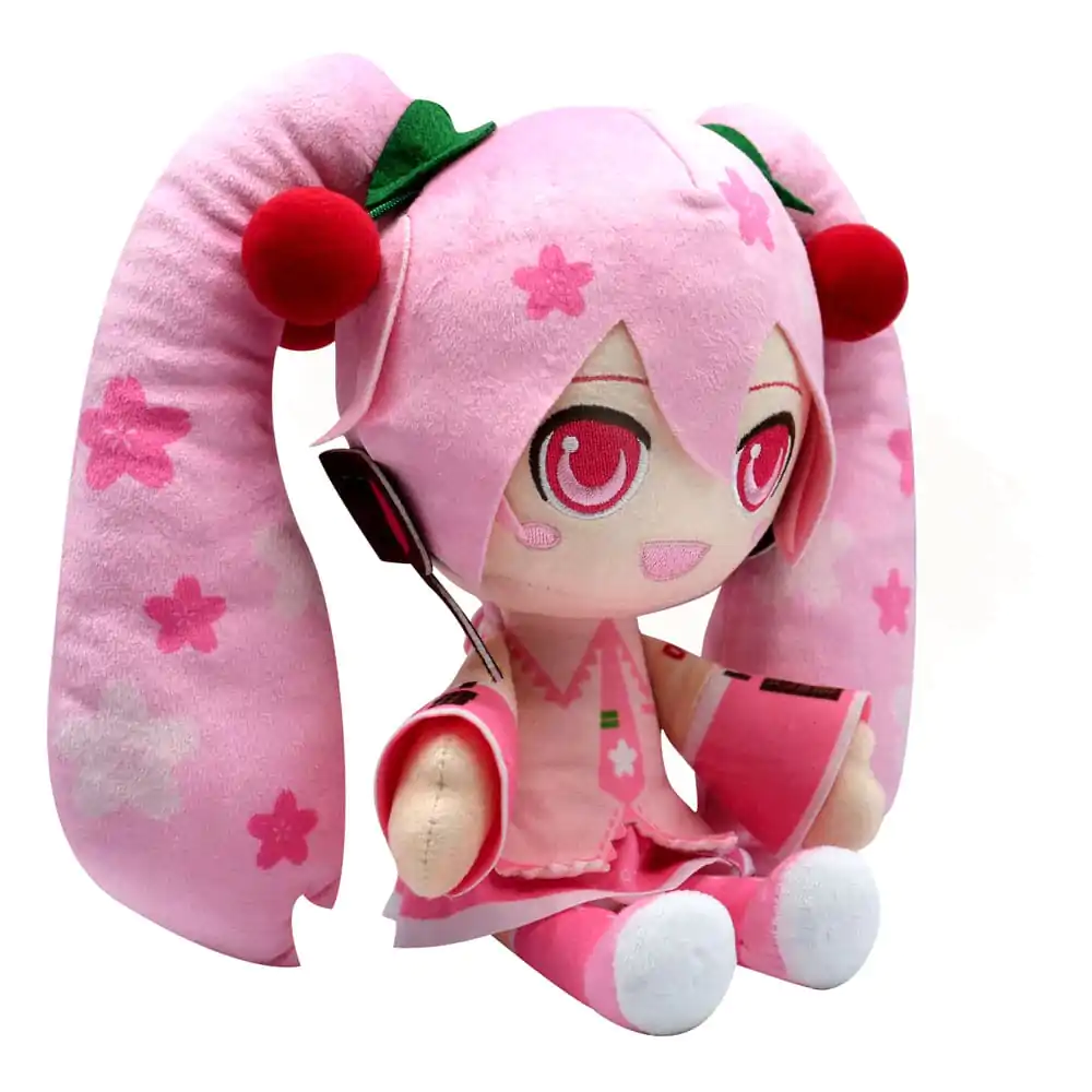 Vocaloid Cuteforme plišasta figura Sakura Miku 28 cm fotografija izdelka