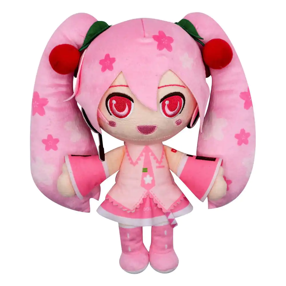 Vocaloid Cuteforme plišasta figura Sakura Miku 28 cm fotografija izdelka