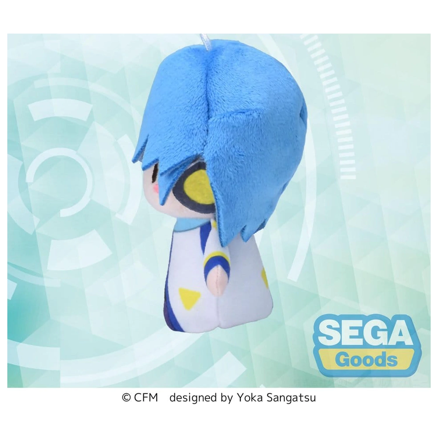Vocaloid Fuwa Petit plišasta igrača Kaito maskota za prste 10 cm fotografija izdelka