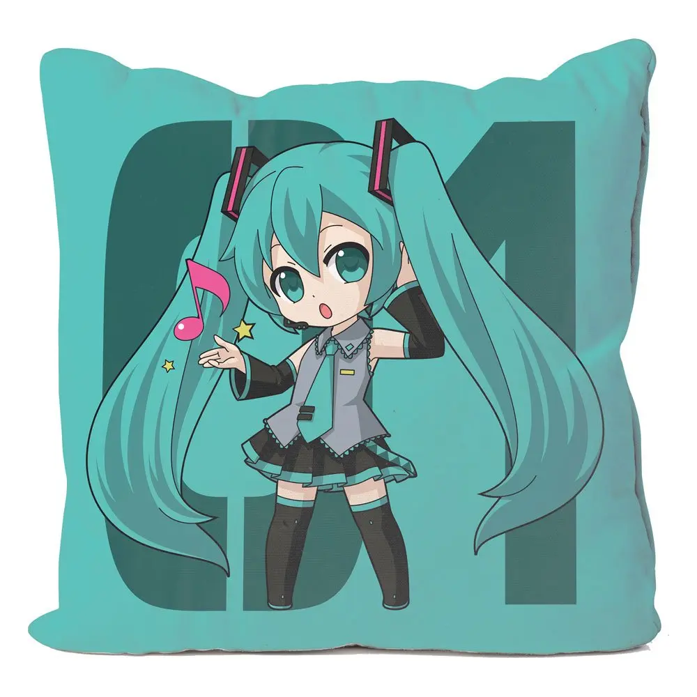 Prevleka za vzglavnik Vocaloid Hatsune Miku 50 x 50 cm fotografija izdelka