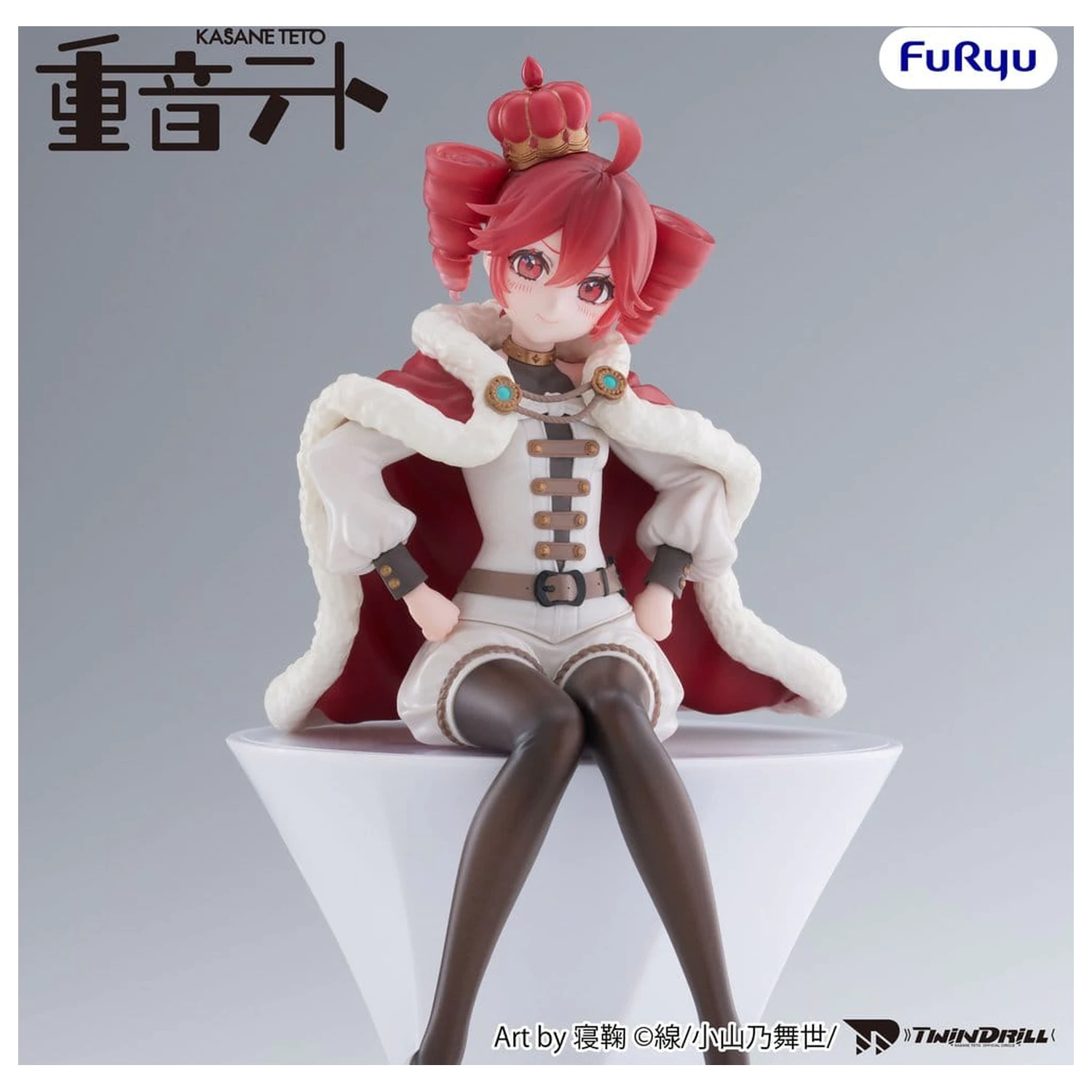 Vocaloid Noodle Stopper PVC kip Kasane Teto King Ver. 15 cm fotografija izdelka