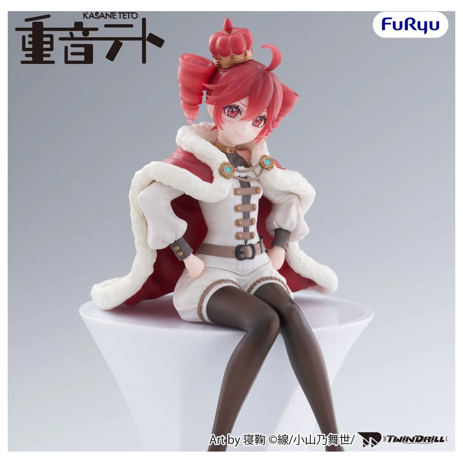 Vocaloid Noodle Stopper PVC kip Kasane Teto King Ver. 15 cm fotografija izdelka