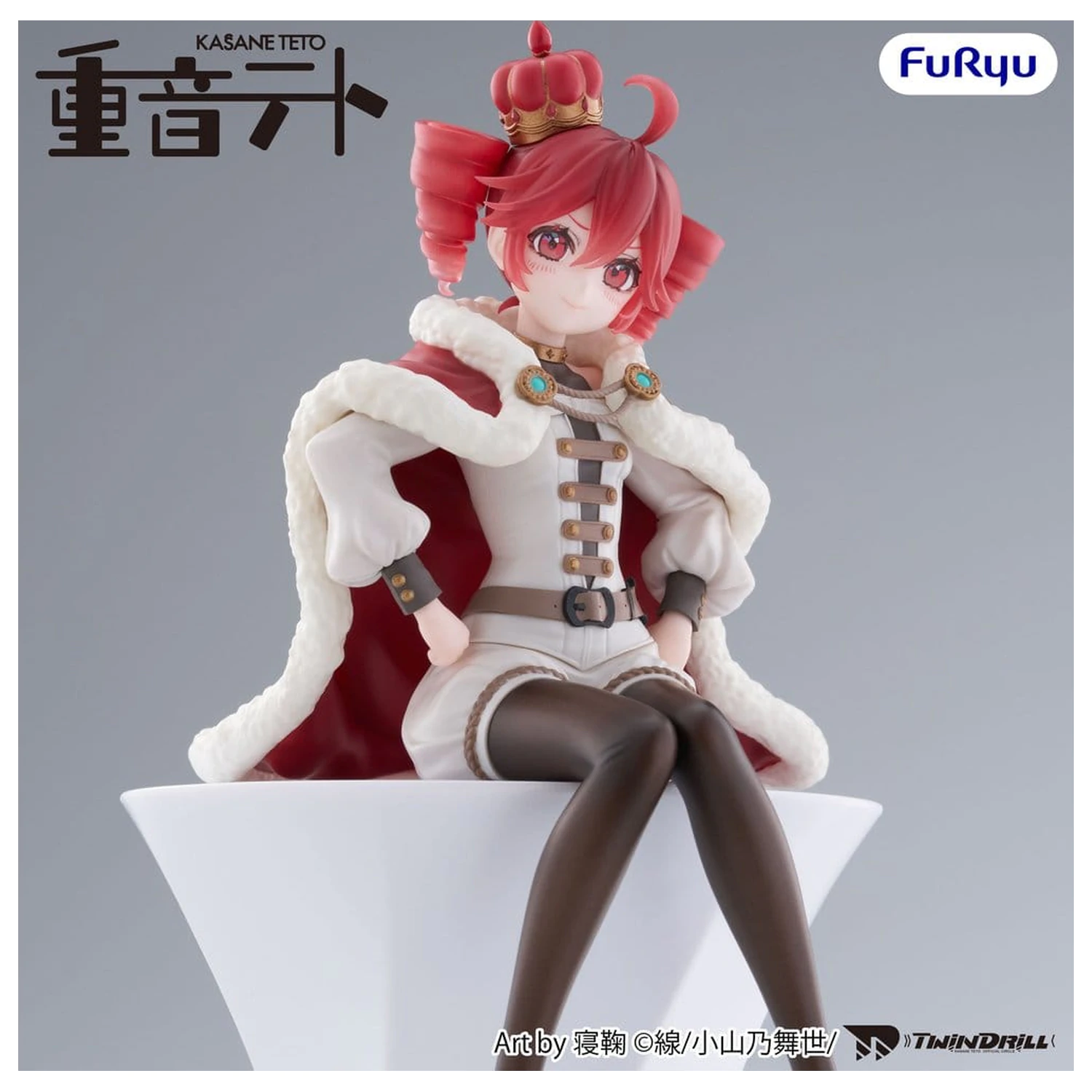 Vocaloid Noodle Stopper PVC kip Kasane Teto King Ver. 15 cm fotografija izdelka