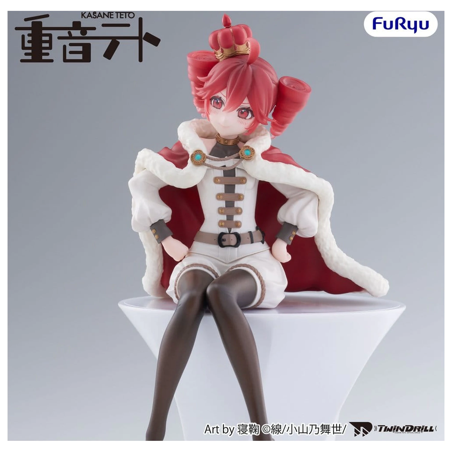 Vocaloid Noodle Stopper PVC kip Kasane Teto King Ver. 15 cm fotografija izdelka