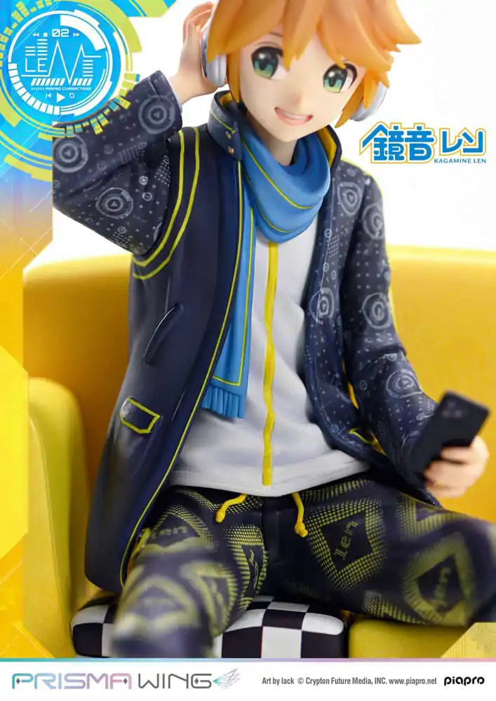 Vocaloid Piapro Characters Prisma Wing PVC Kip 1/7 Kagamine Len (Art by lack) 18 cm fotografija izdelka