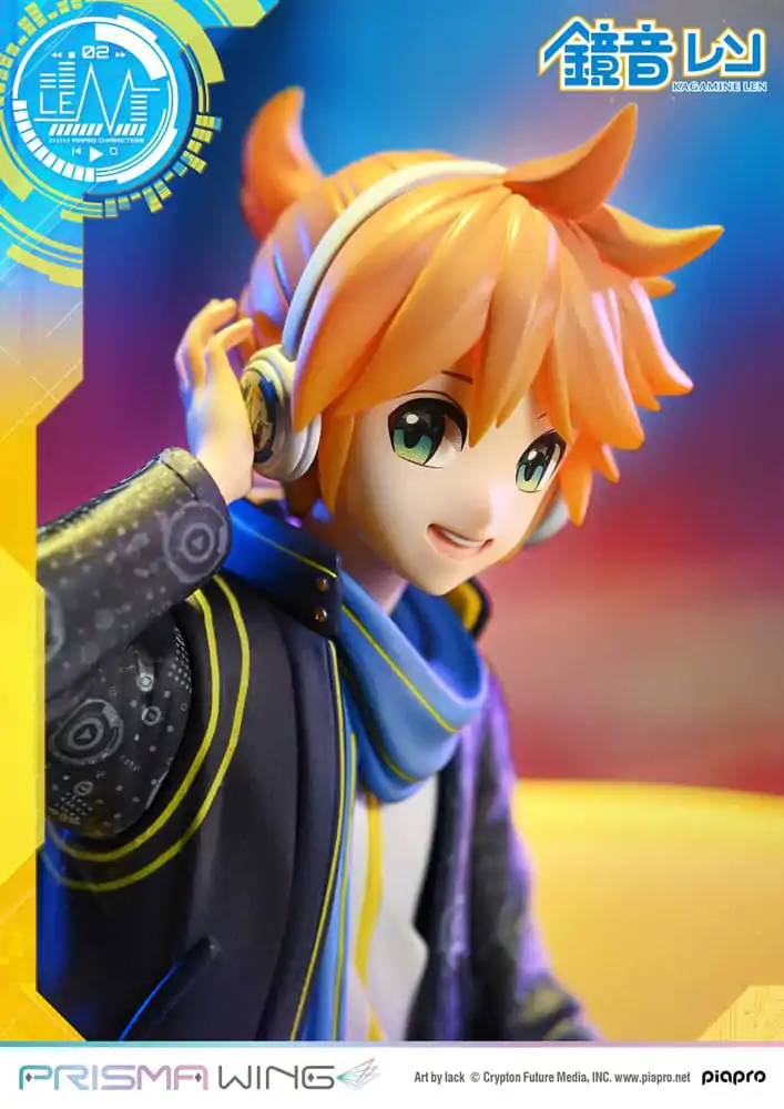 Vocaloid Piapro Characters Prisma Wing PVC Kip 1/7 Kagamine Len (Art by lack) 18 cm fotografija izdelka