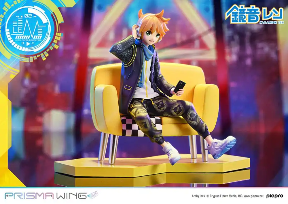 Vocaloid Piapro Characters Prisma Wing PVC Kip 1/7 Kagamine Len (Art by lack) 18 cm fotografija izdelka