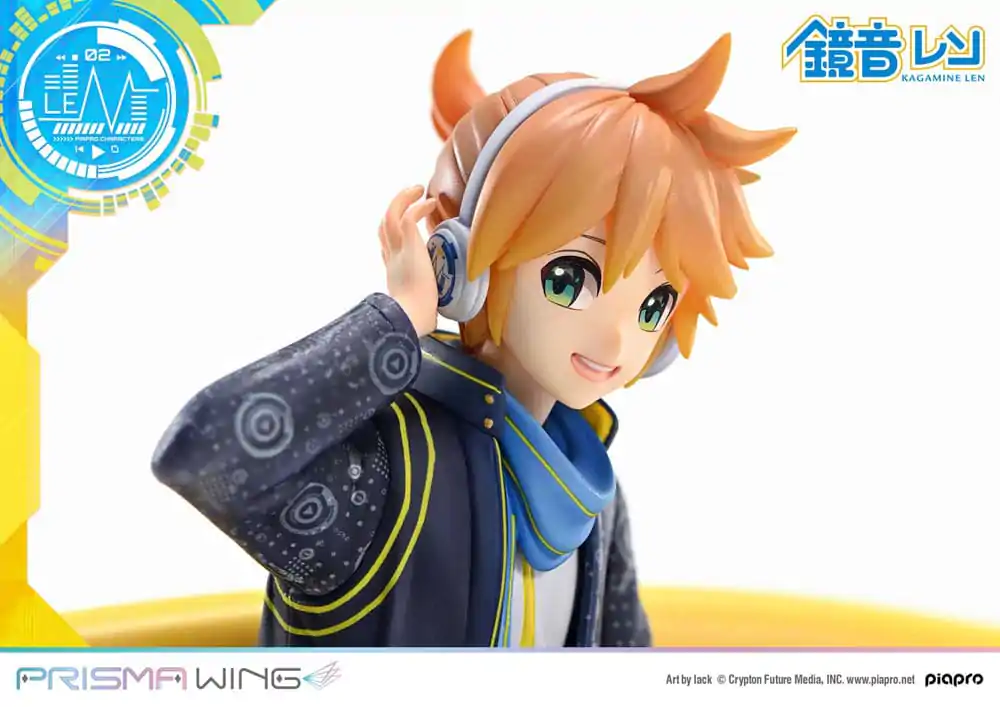 Vocaloid Piapro Characters Prisma Wing PVC Kip 1/7 Kagamine Len (Art by lack) 18 cm fotografija izdelka