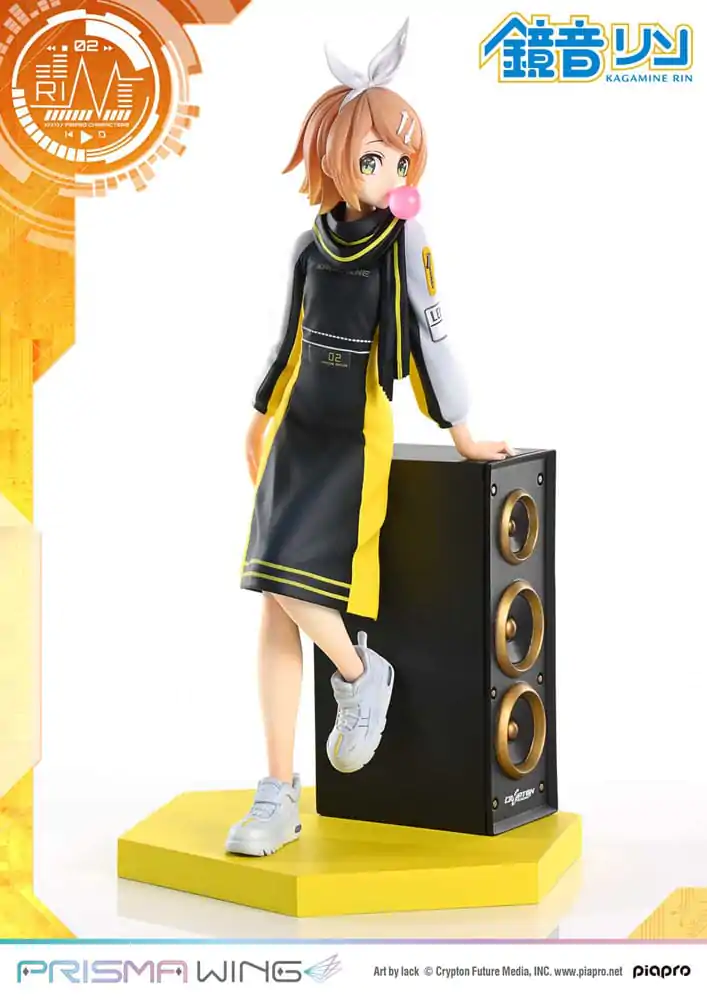 Vocaloid Piapro Characters Prisma Wing PVC kip 1/7 Kagamine Rin (Art by lack) 21 cm fotografija izdelka