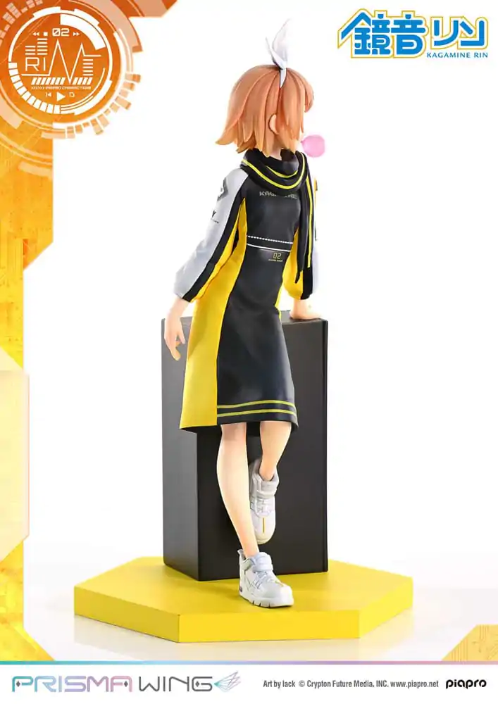 Vocaloid Piapro Characters Prisma Wing PVC kip 1/7 Kagamine Rin (Art by lack) 21 cm fotografija izdelka