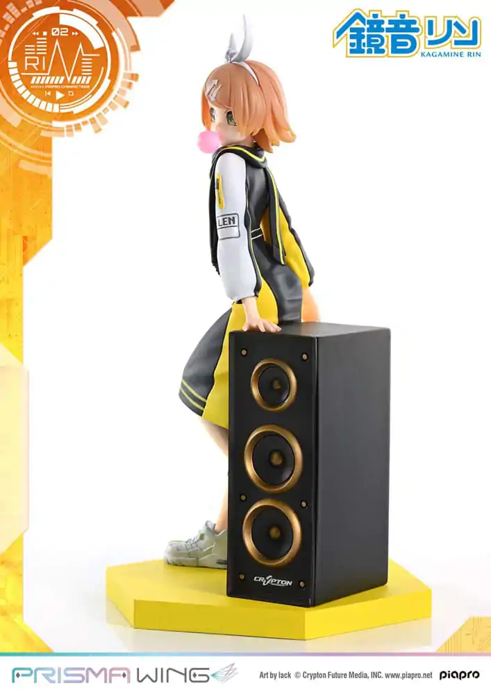 Vocaloid Piapro Characters Prisma Wing PVC kip 1/7 Kagamine Rin (Art by lack) 21 cm fotografija izdelka