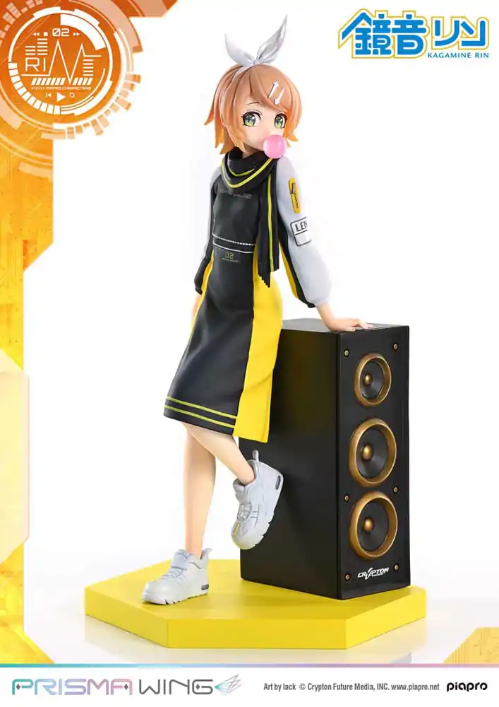 Vocaloid Piapro Characters Prisma Wing PVC kip 1/7 Kagamine Rin (Art by lack) 21 cm fotografija izdelka