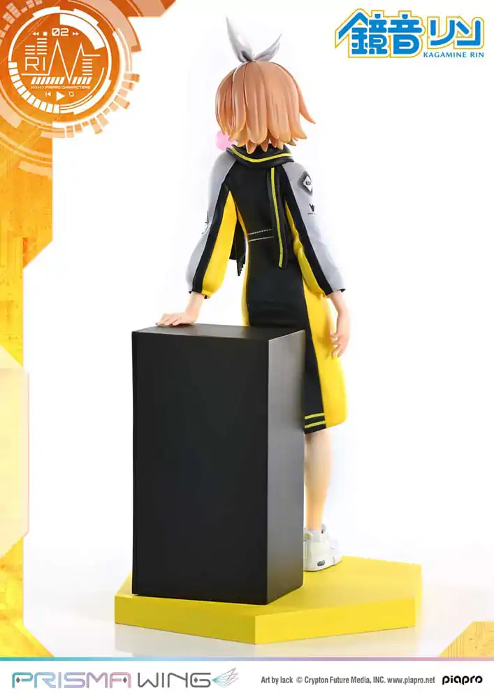 Vocaloid Piapro Characters Prisma Wing PVC kip 1/7 Kagamine Rin (Art by lack) 21 cm fotografija izdelka