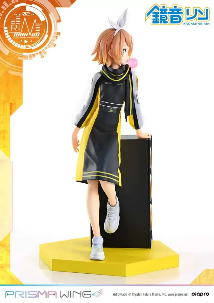 Vocaloid Piapro Characters Prisma Wing PVC kip 1/7 Kagamine Rin (Art by lack) 21 cm fotografija izdelka