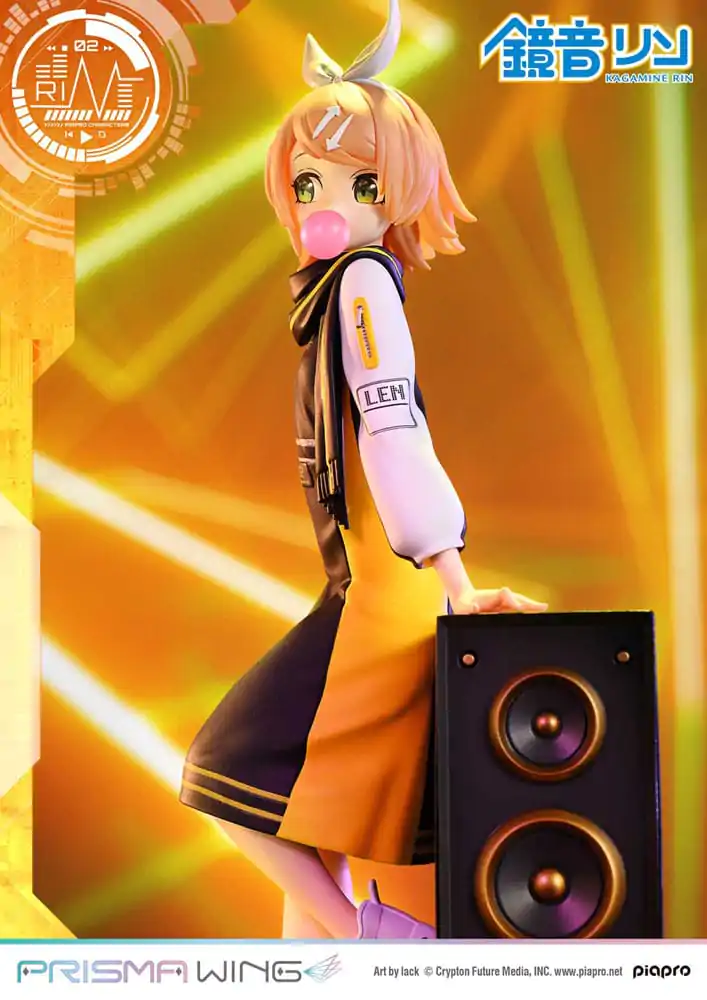 Vocaloid Piapro Characters Prisma Wing PVC kip 1/7 Kagamine Rin (Art by lack) 21 cm fotografija izdelka