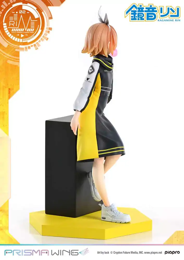 Vocaloid Piapro Characters Prisma Wing PVC kip 1/7 Kagamine Rin (Art by lack) 21 cm fotografija izdelka