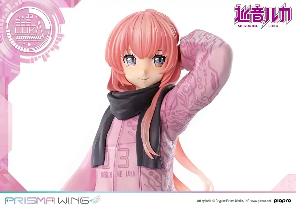 Vocaloid Piapro Characters Prisma Wing PVC kip 1/7 Megurine Luka (risba: lack) 23 cm fotografija izdelka