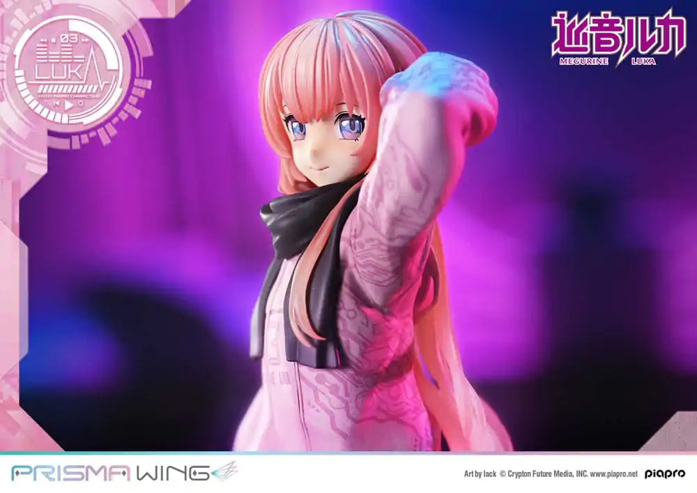 Vocaloid Piapro Characters Prisma Wing PVC kip 1/7 Megurine Luka (risba: lack) 23 cm fotografija izdelka