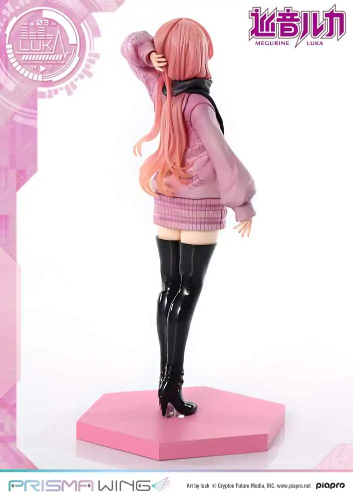 Vocaloid Piapro Characters Prisma Wing PVC kip 1/7 Megurine Luka (risba: lack) 23 cm fotografija izdelka