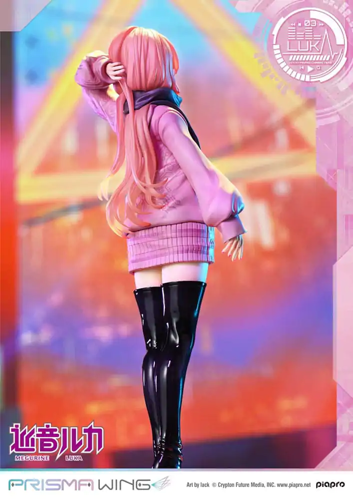 Vocaloid Piapro Characters Prisma Wing PVC kip 1/7 Megurine Luka (risba: lack) 23 cm fotografija izdelka