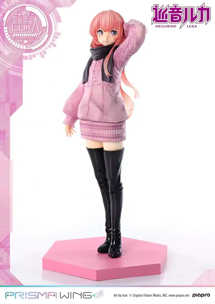 Vocaloid Piapro Characters Prisma Wing PVC kip 1/7 Megurine Luka (risba: lack) 23 cm fotografija izdelka