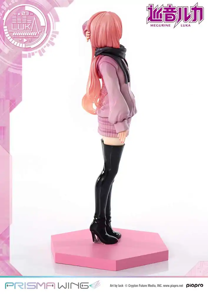 Vocaloid Piapro Characters Prisma Wing PVC kip 1/7 Megurine Luka (risba: lack) 23 cm fotografija izdelka