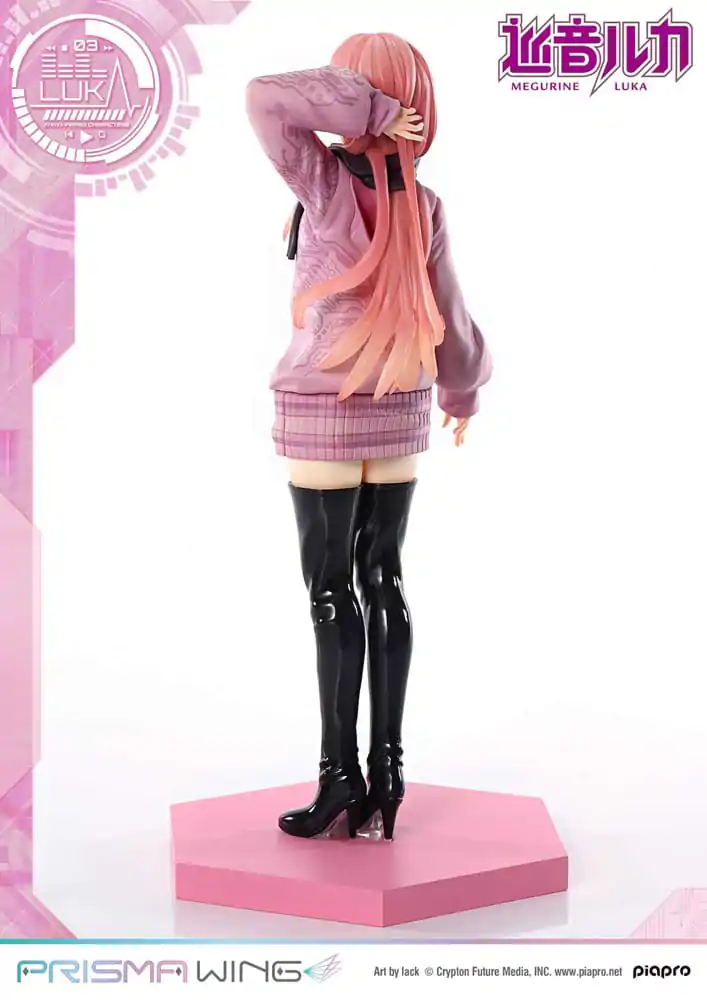 Vocaloid Piapro Characters Prisma Wing PVC kip 1/7 Megurine Luka (risba: lack) 23 cm fotografija izdelka