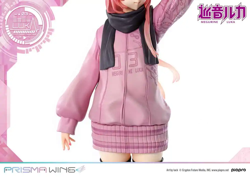 Vocaloid Piapro Characters Prisma Wing PVC kip 1/7 Megurine Luka (risba: lack) 23 cm fotografija izdelka