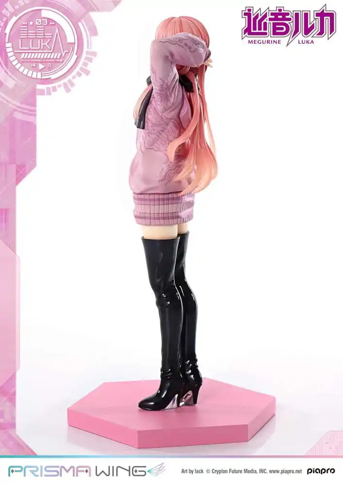 Vocaloid Piapro Characters Prisma Wing PVC kip 1/7 Megurine Luka (risba: lack) 23 cm fotografija izdelka