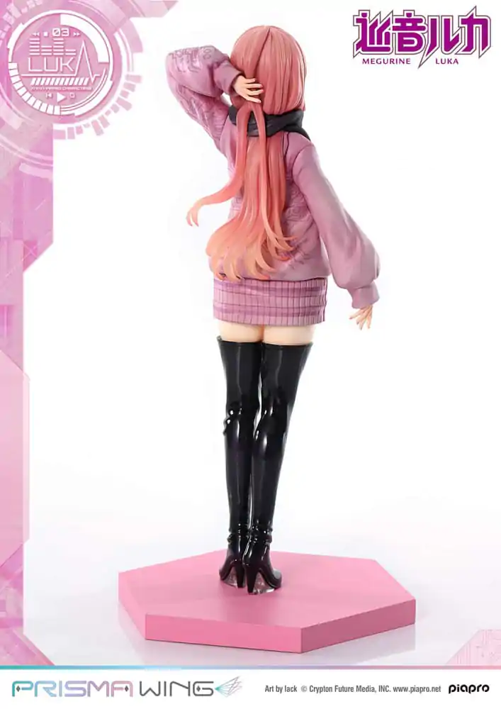 Vocaloid Piapro Characters Prisma Wing PVC kip 1/7 Megurine Luka (risba: lack) 23 cm fotografija izdelka