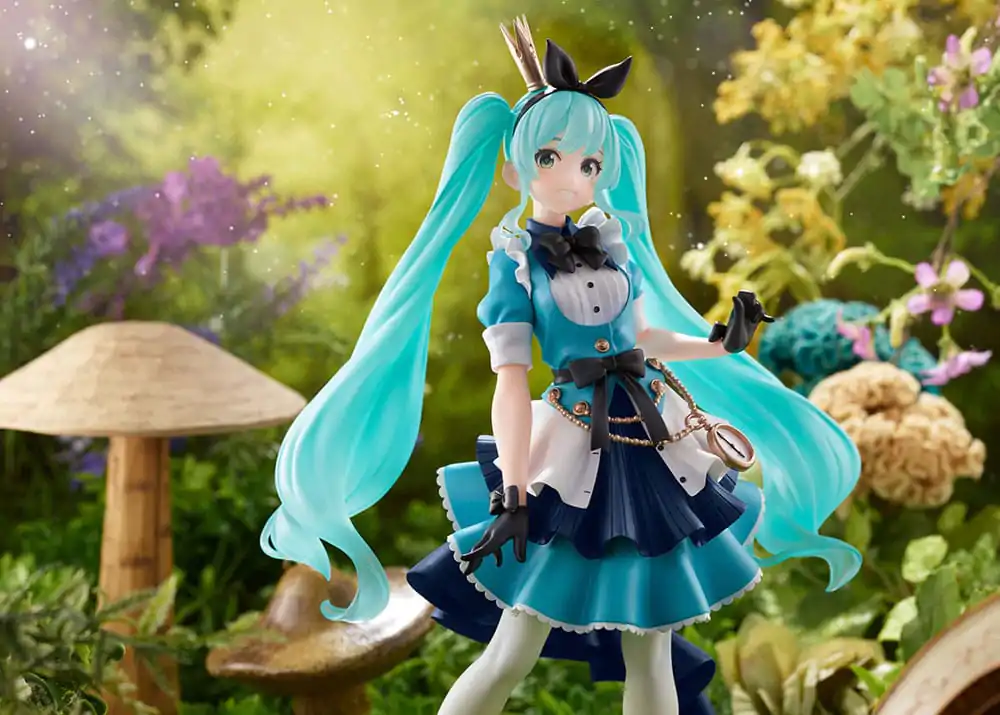Vocaloid PVC kip Princeske AMP Hatsune Miku Alice Ver. 18 cm (ponatis) fotografija izdelka