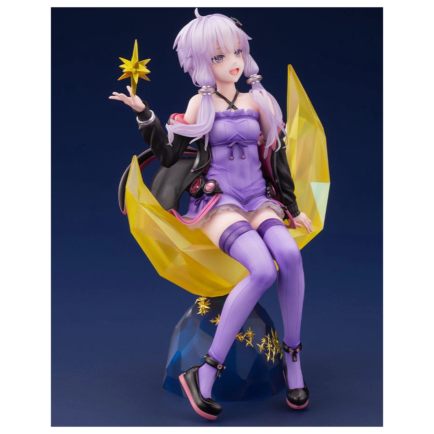 Vocalomakets PVC kip 1/7 Yuzuki Yukari 21 cm fotografija izdelka