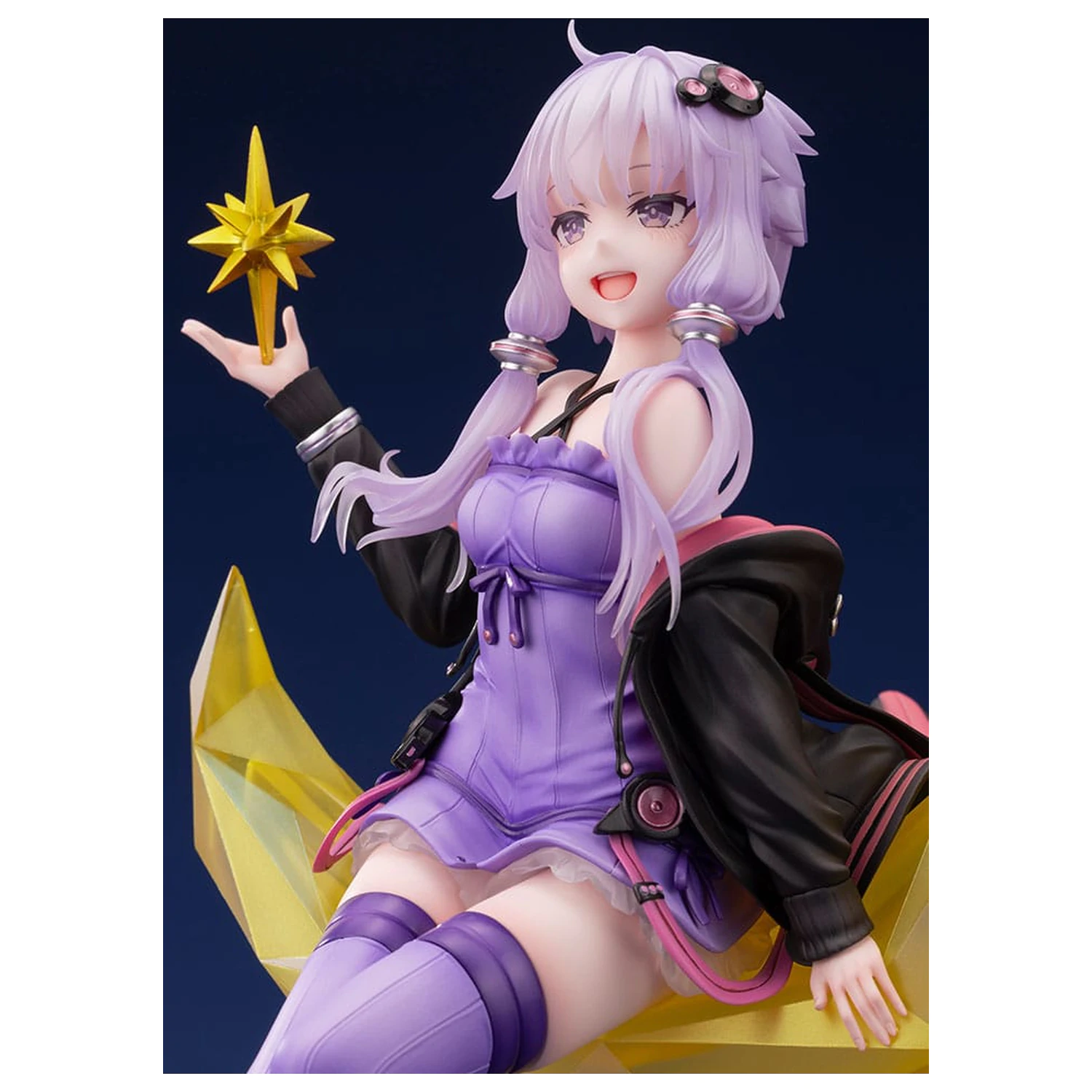 Vocalomakets PVC kip 1/7 Yuzuki Yukari 21 cm fotografija izdelka